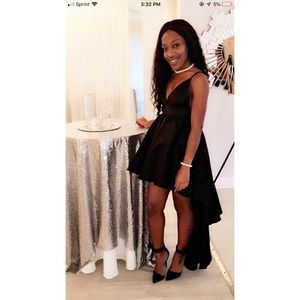 Women’s high-low dress